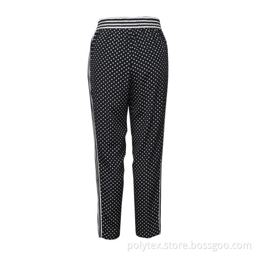 Women's Vintage Printed Rayon Trousers